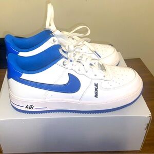 air force 1 LV8 white game royal
